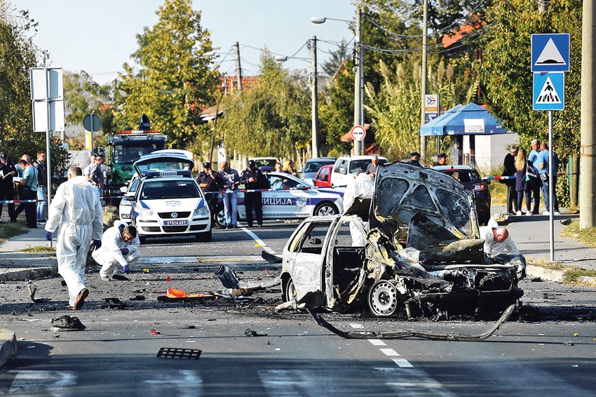 16. oktobar 2018. Voždovac: Bomba pod automobilom voditeljke Marijane Mićić