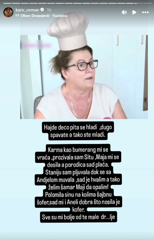 Maja provocira Asminovu majku