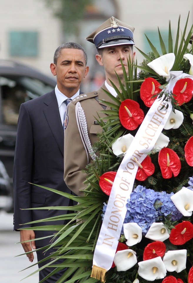 WARSZAWA BARACK OBAMA WIZYTA