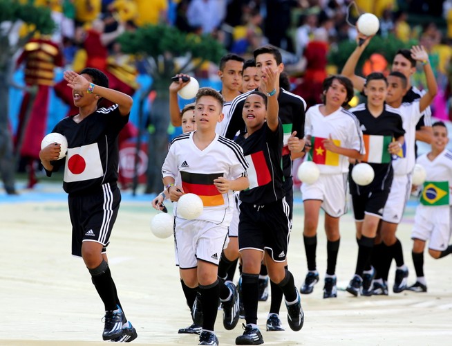 Ceremonia otwarcia mundialu w Brazylii