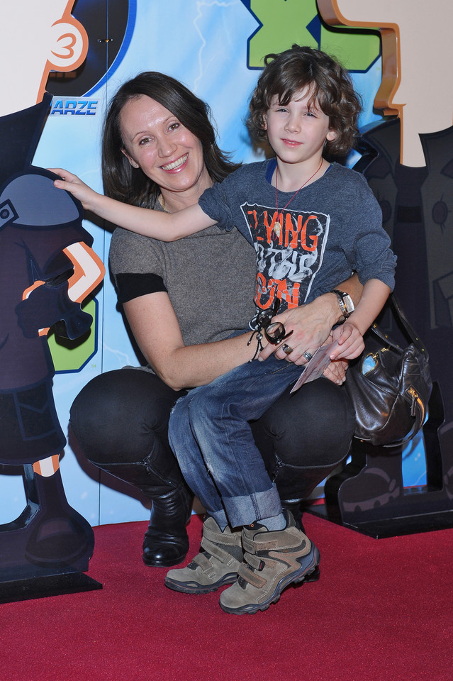 Anna Nowak- Ibisz z synem Vincentem