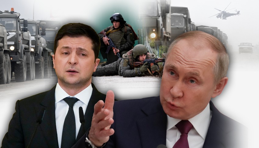 Volodimir Zelenski i Vladimir Putin