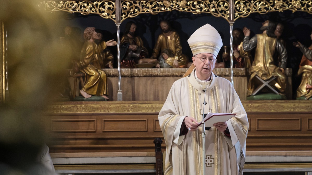 Arcybiskup Stanisław Gądecki, przewodniczący Konferencji Episkopatu Polski