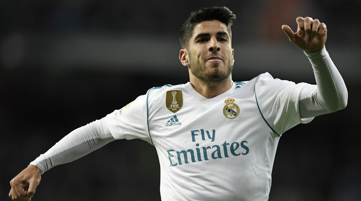 Marco Asensio bal lába megint elsült /Fotó: AFP