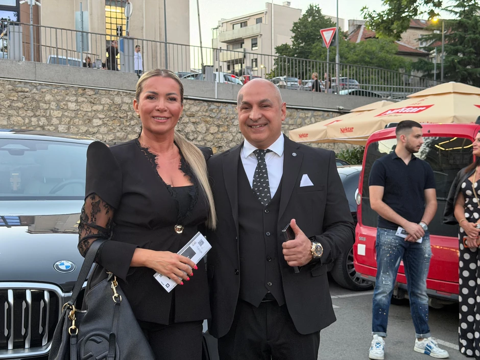 Olja Karleuša sa mužem