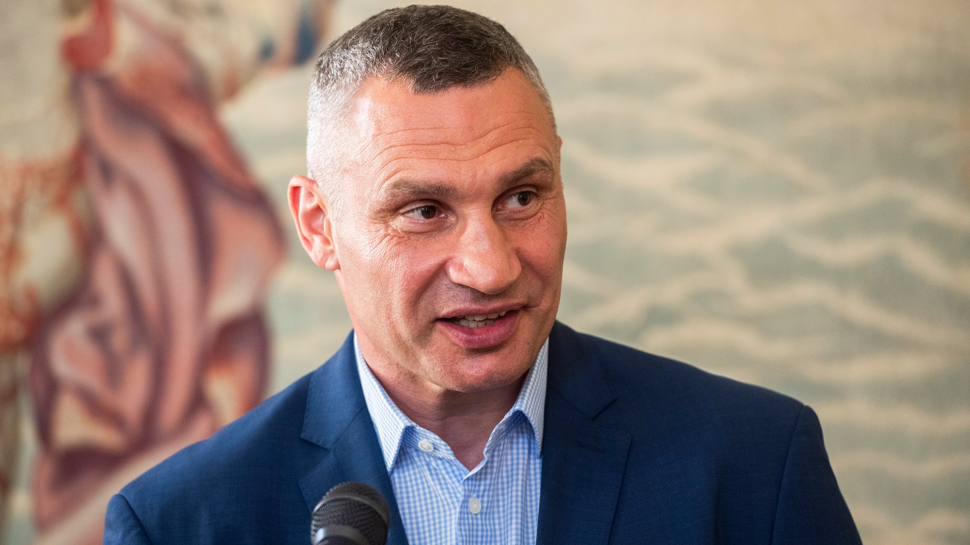 Starosta ukrajinského hlavného mesta Kyjev Vitalij Kličko.