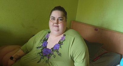 Anita waży 300 kg, jest przykuta do łóżka. Otyłość zabrała jej zdrowie i córkę