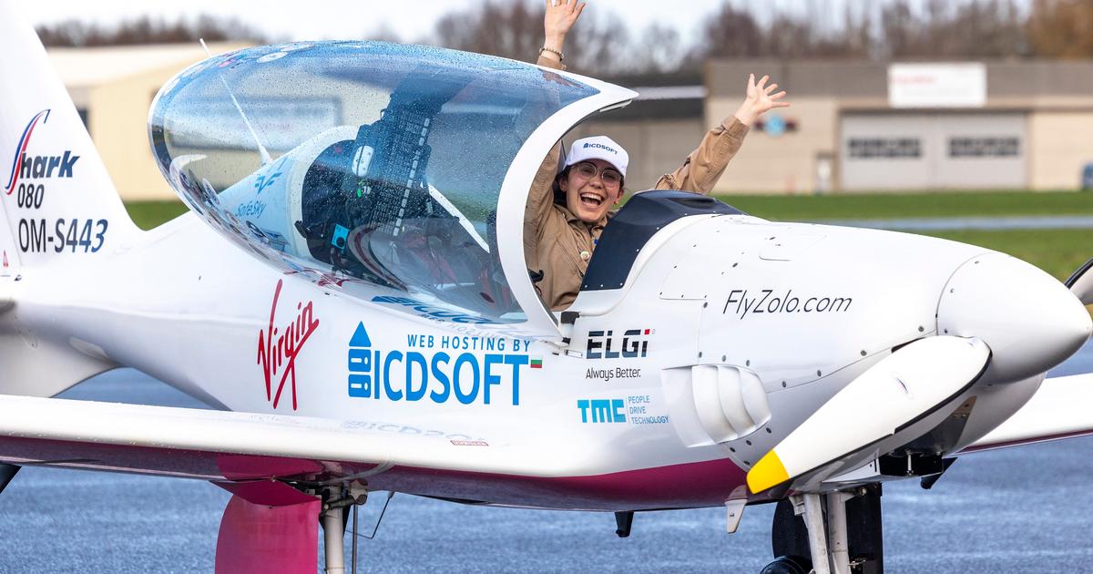 Esta joven de 19 años voló un avión alrededor del mundo para alentar a más mujeres a convertirse en pilotos