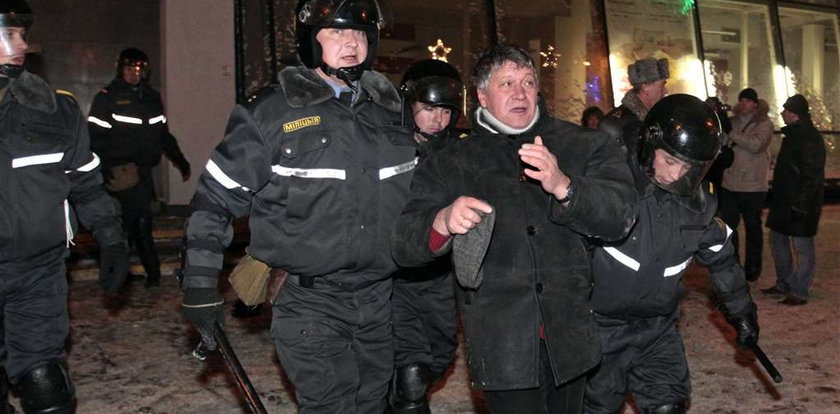 Ponad 500 zatrzymanych po demonstracji w Mińsku!
