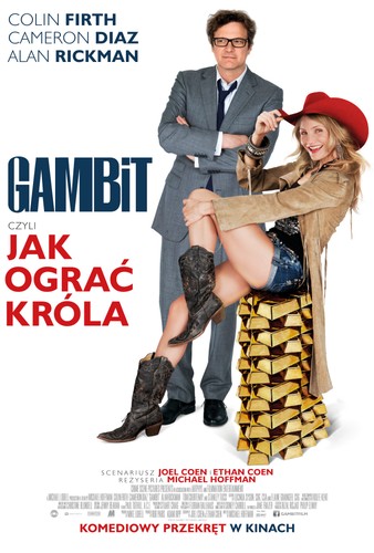 'Gambit, czyli jak ograć króla' w kinach od 21 grudnia