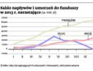 Gotówka najchętniej parkowana w funduszach pieniężnych