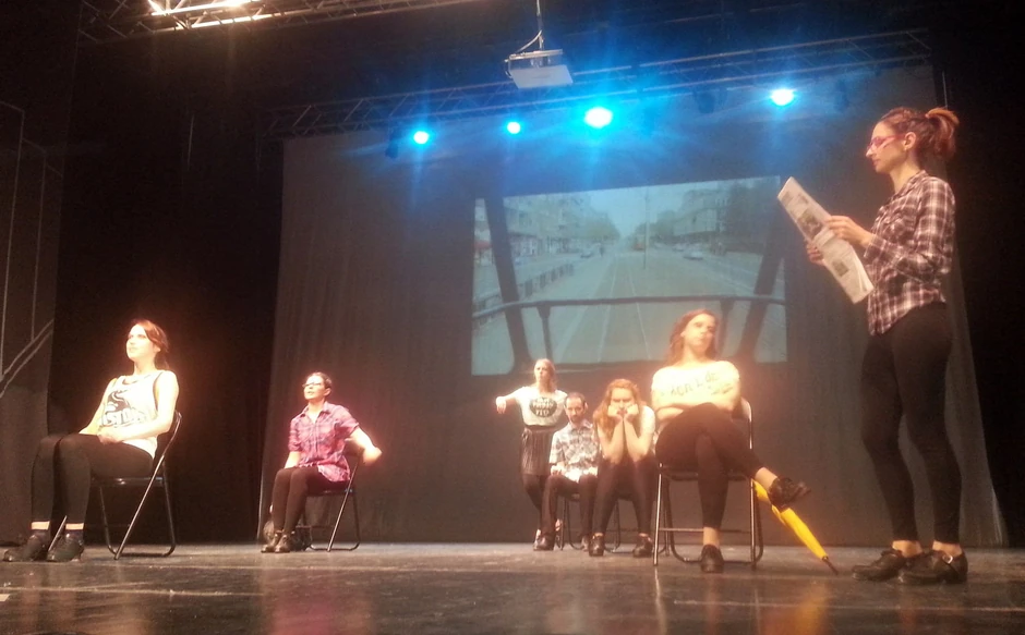 Koreografija "U tramvaju"