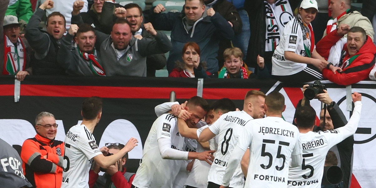 Legia Warszawa - Raków Częstochowa.