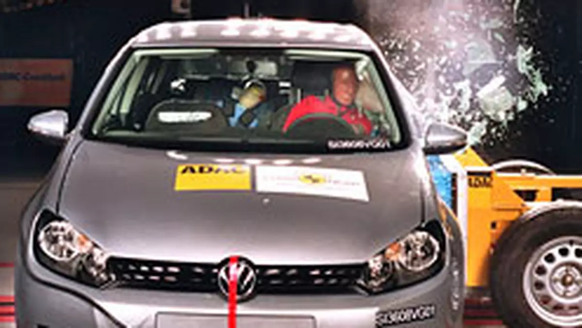 Euro NCAP 2009: VW Golf - 5-gwiazdkowy również według nowej metodyki