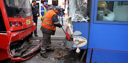 Zderzenie tramwajów w Katowicach!