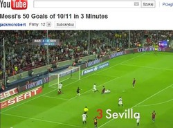 Tak Leo Messi pobił rekord. Zobacz jego 50 goli w 3 minuty