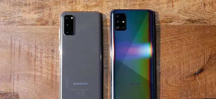 Samsung Galaxy S20 kontra Galaxy A51. Czy warto dopłacić do droższego smartfona?