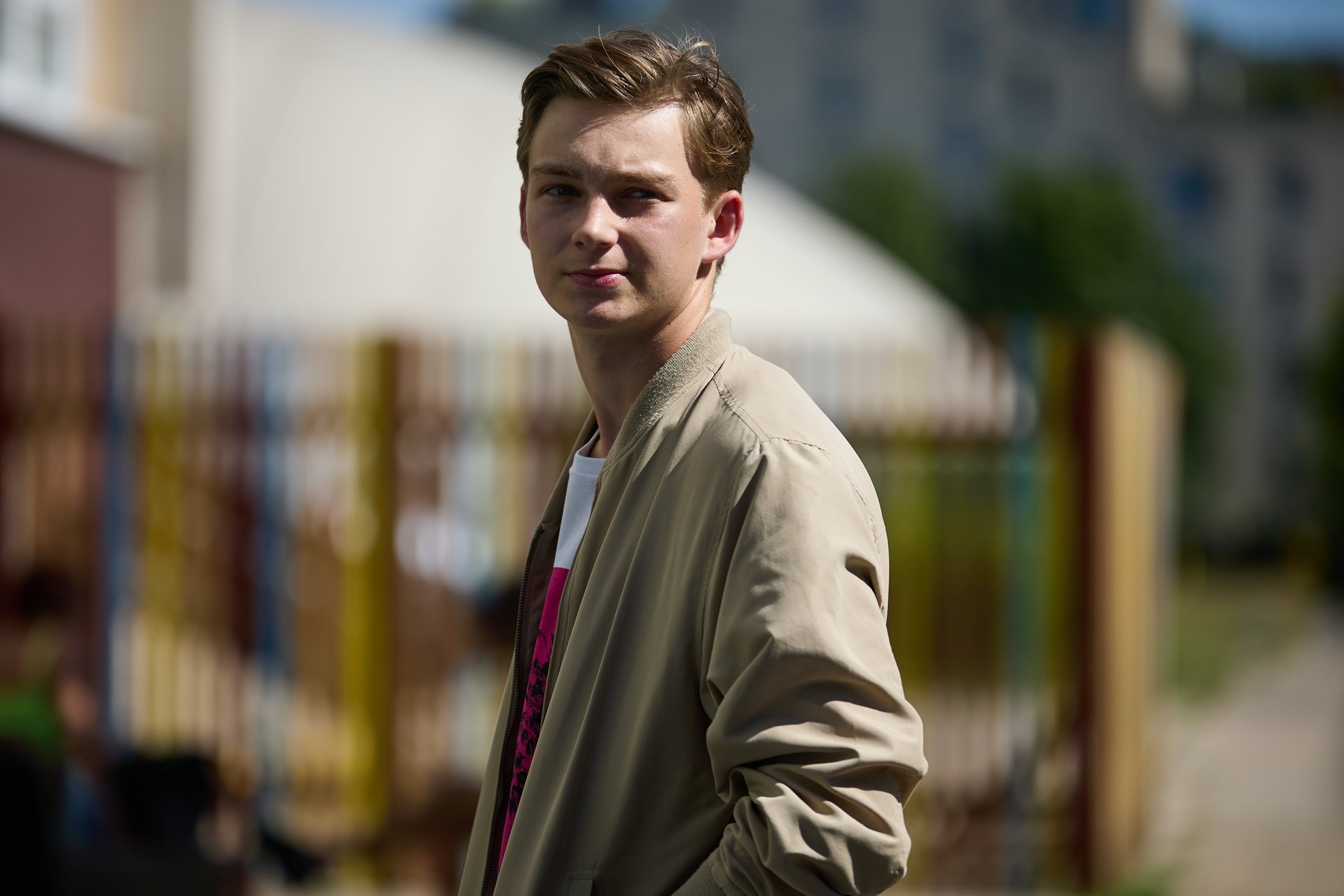 Herec Dávid Krajčík.