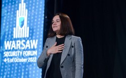 Cichanouska: Białoruska armia nie zaatakuje Ukrainy. My, opozycjoniści jesteśmy tego pewni