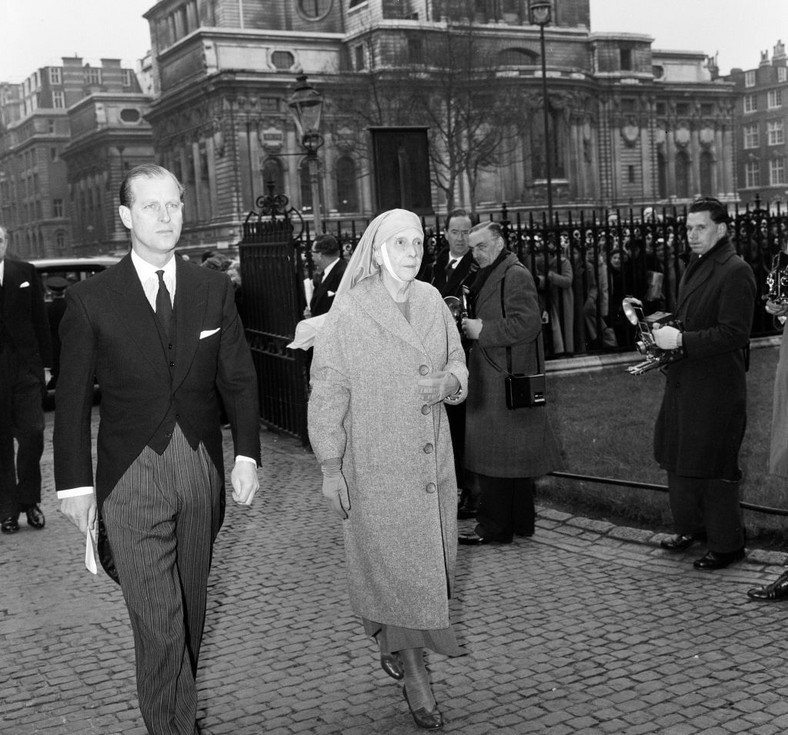 Książę Filip i Alicja Battenberg w 1960 r.