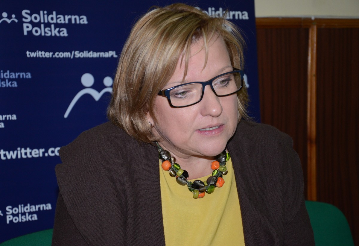 Posłanka SP Beata Kempa