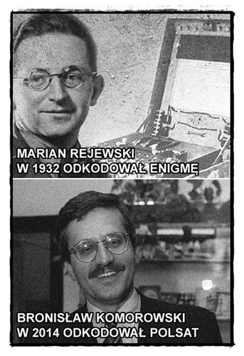 Mem telewizyjny z prezydentem Bronisławem Komorowskim