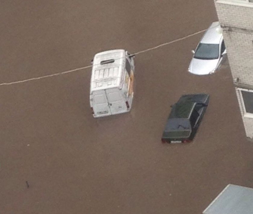 Ulewa i powódź w Rostowie nad Donem