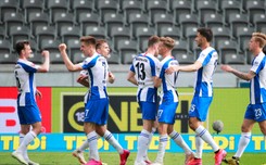 Liga niemiecka: Piątek znów trafił i przypieczętował wygraną Herthy