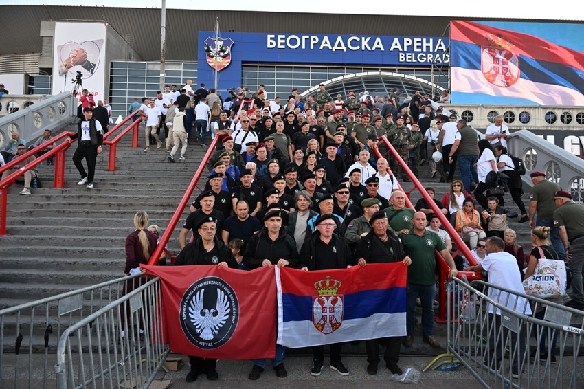 Skup SNS u Beogradskoj areni
