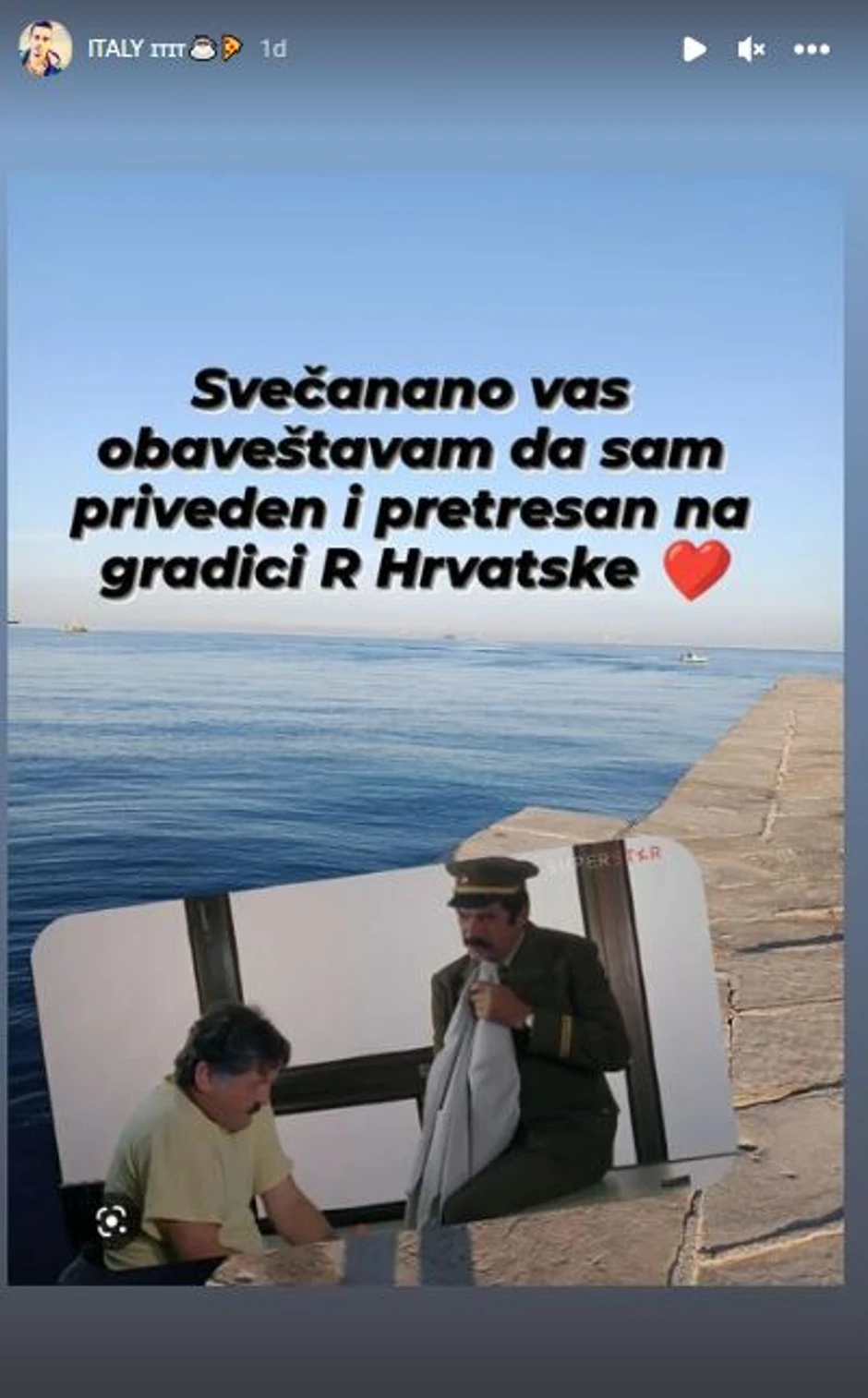 Dragomir stori o Italiji