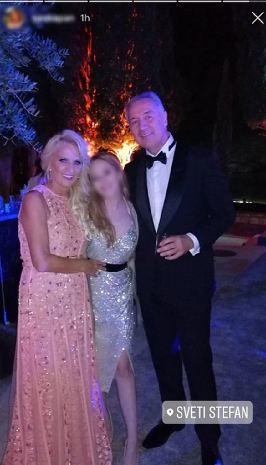 Svadba sina Mile Đukanovića