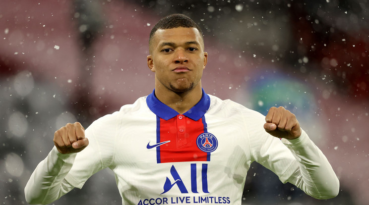 Kylian Mbappé fantasztikus formában van: a legutóbbi négy Bajnokok Ligája-﷯találkozóján nyolcszor volt eredményes/ Fotó: Getty Images