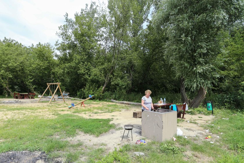 Warszawskie plaże - Wawer