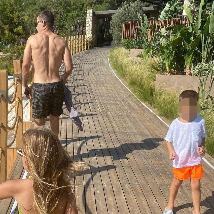 Aleksandra Jeftanović sa mužem