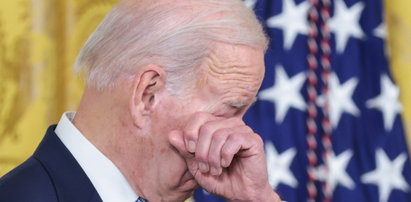 Poruszające sceny w Białym Domu. Joe Biden nie potrafił powstrzymać łez