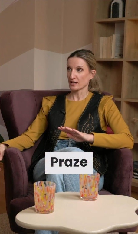 Adela Vinczeová v podcaste Mámy sobě.