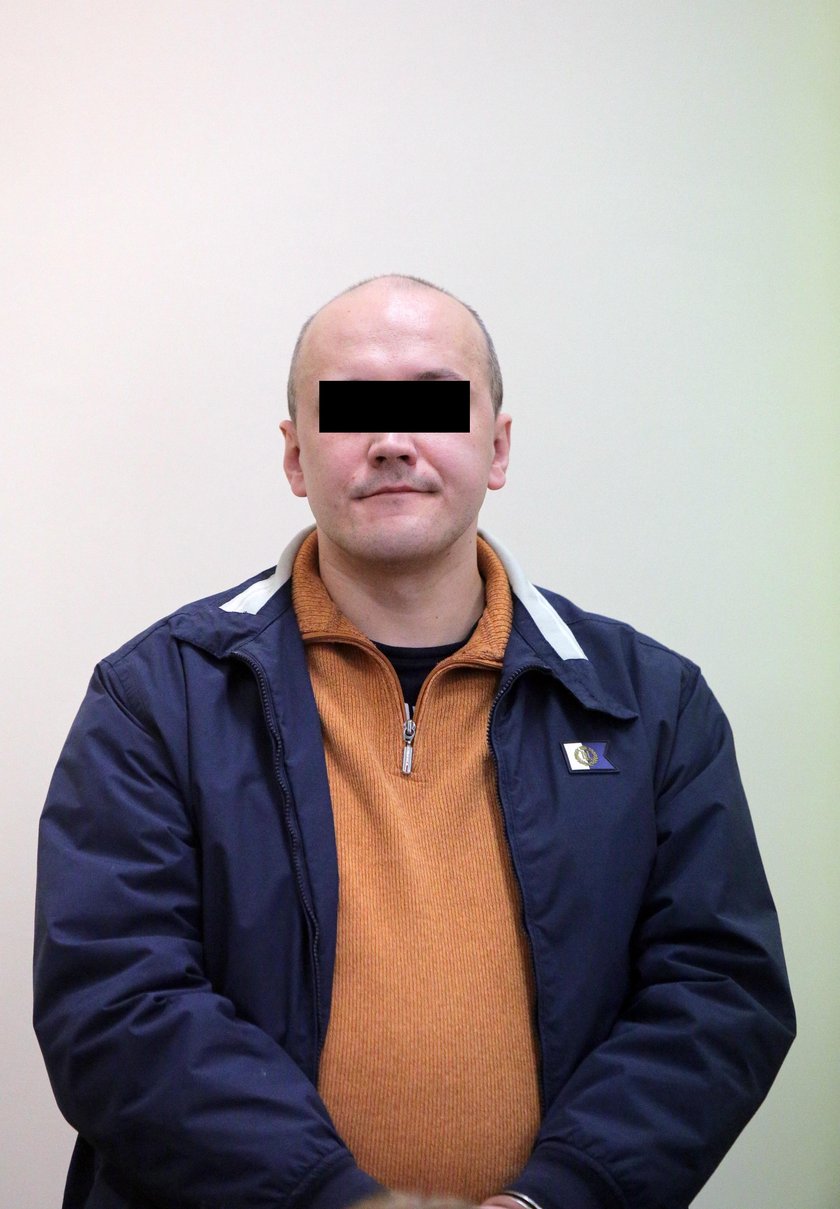 Oskarżony Marcin C. (41 l.)