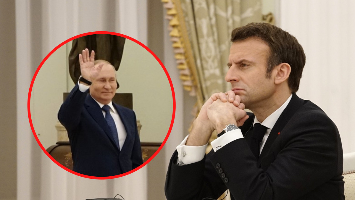Putin trzymał Macrona na dystans. Francuzi nieoficjalnie zdradzają powód