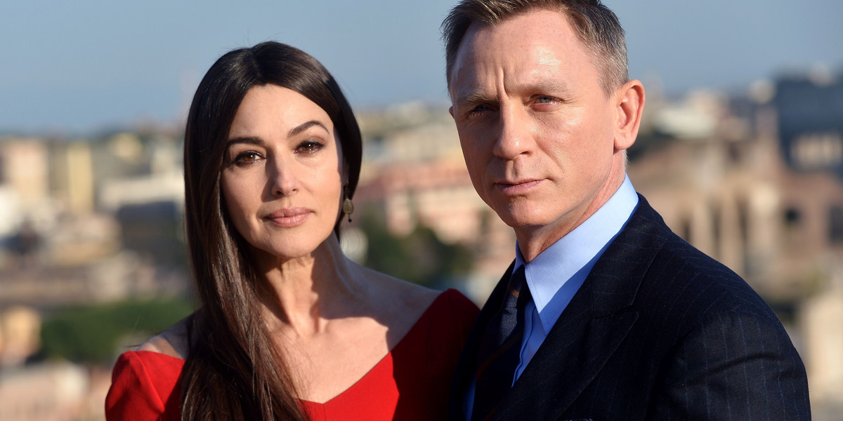 Daniel Craig i Monika Bellucci