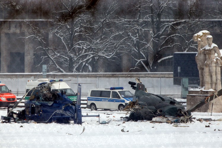 Zderzenie helikopterów
