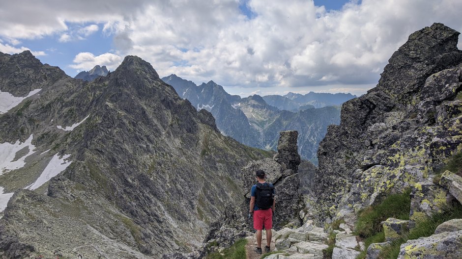 Polski Grzebień i Mała Wysoka. Tatry Słowackie.