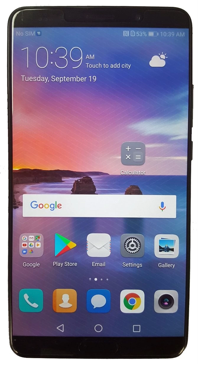 Huawei Mate 10 na zdjęciu Evleaks