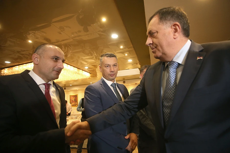 Darko Banjac, Nenad Nešić, Milorad Dodik