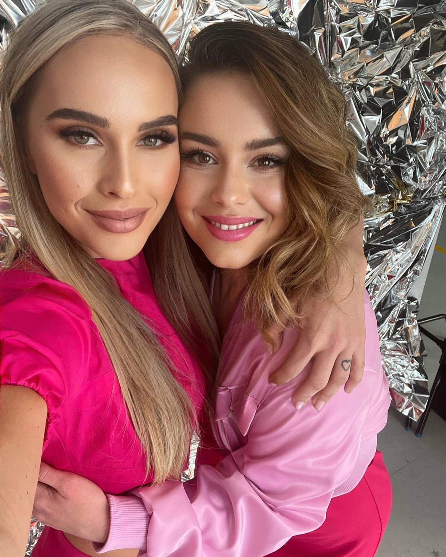 Herečka Dominika Kavaschová a Lucia Mokráňová.
