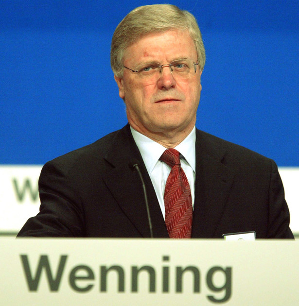 Werner Wenning, prezes grupy Bayer AG. Fot. Bloomberg