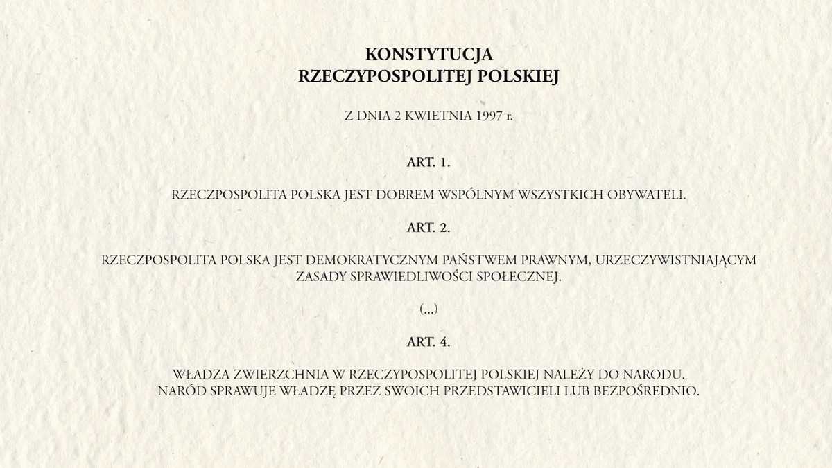 Widać, że obecna Konstytucja RP bardzo mocno uwiera obecną władzę i ta chciałaby ją zmienić. Gdyby tak nie było, nie grzebałaby bezwstydnie przy sądzie konstytucyjnym. Być może chce ją zmienić tak, by przywrócić funkcję naczelnika państwa, która tym razem powędrowałaby zapewne nie do Sulejówka, a na warszawski Żoliborz. Nic prostszego.