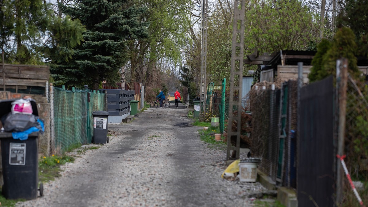 Ulica na Osiedlu Maltańskim w Poznaniu