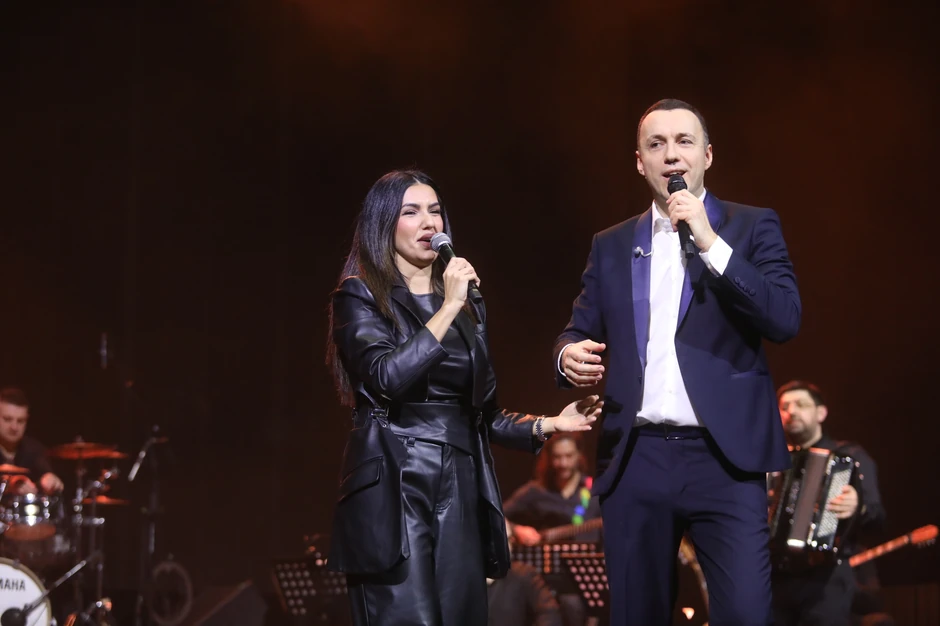 Bane Mojićević i Tanja Savić