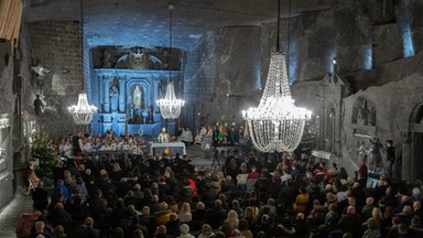 Pierwsza pasterka w Polsce już za nami. Odbyła się setki metrów pod ziemią