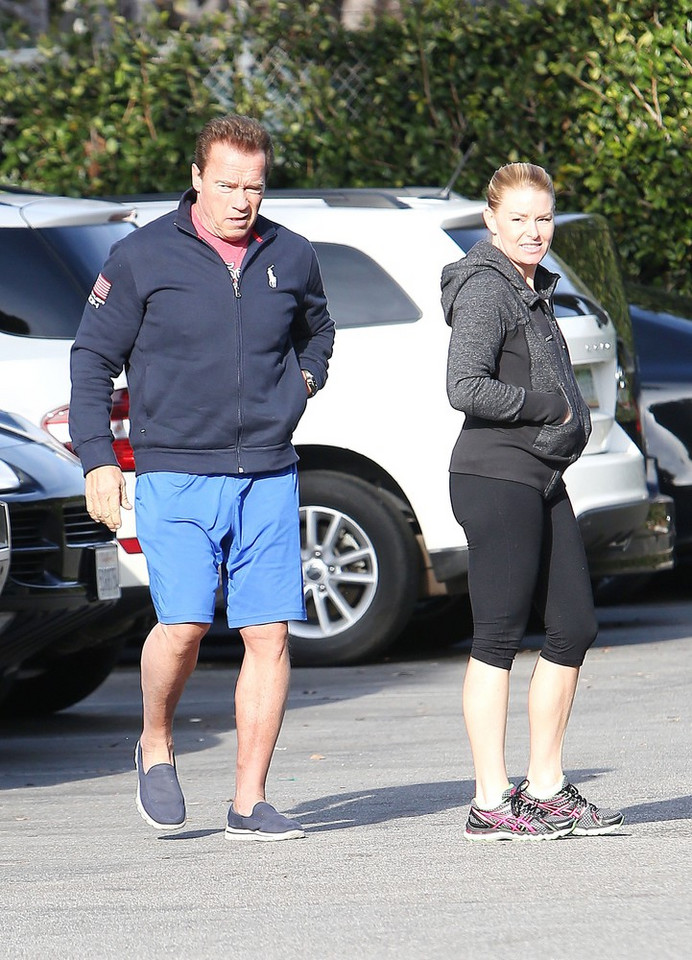 Arnold Schwarzenegger i Heather Milligan 